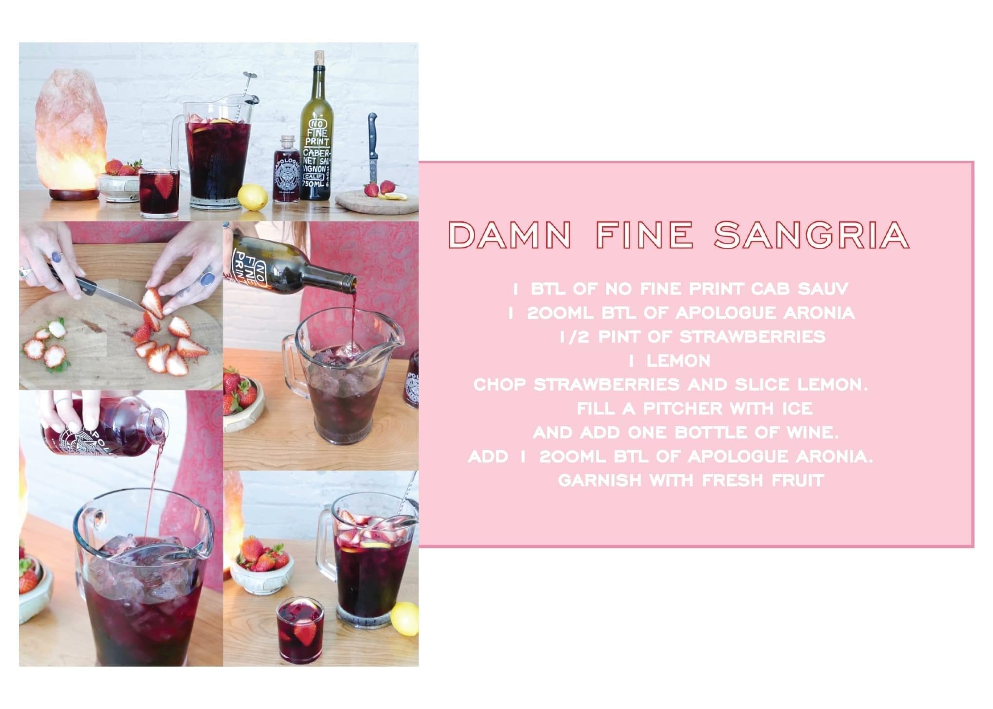Damn Fine Sangria Recipe